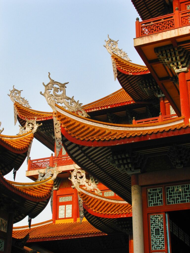 china, fuzhou, this temple